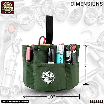 JAM1。　キャンバス Graintex 18 Pockets Grab Bag Rip-stop Canvas Drawstring